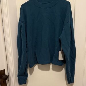 Etica Deep Teal Sweatshirt